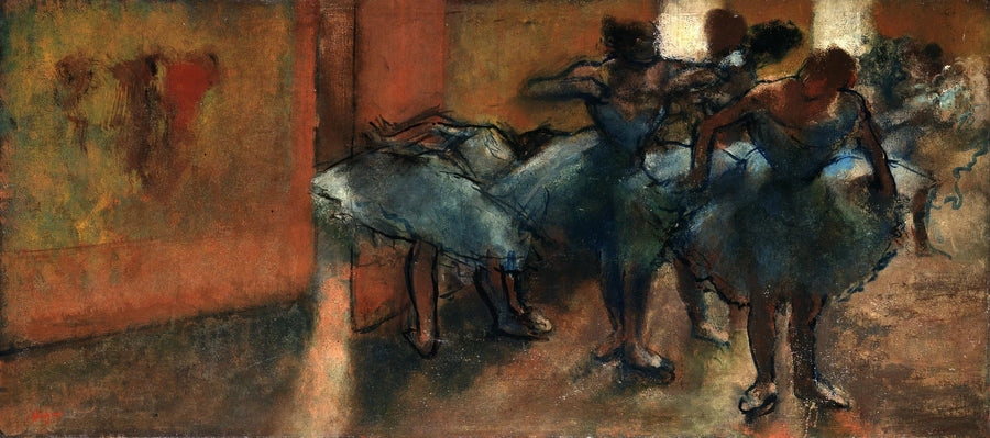 Evde Dans Edenler - Edgar Degas