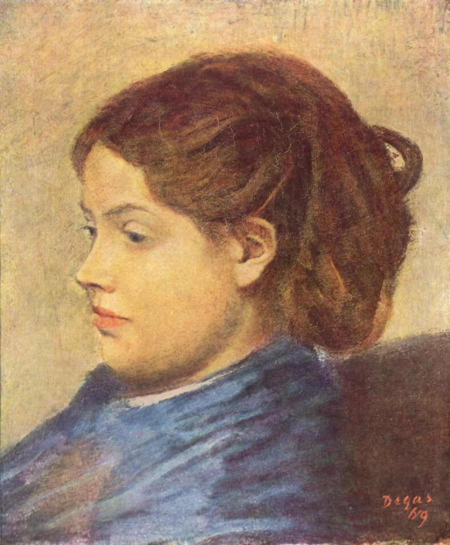 Emma Dobigny Portresi - Edgar Degas