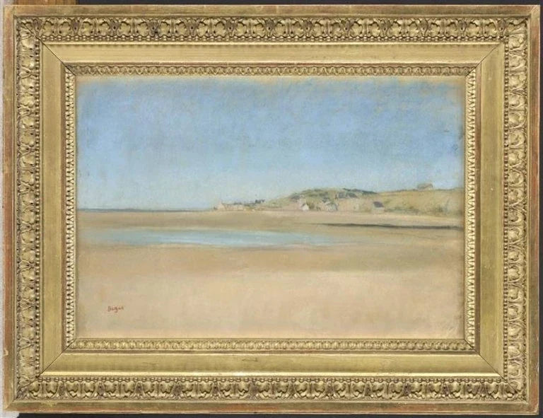 deniz kenarındaki evler - Edgar Degas