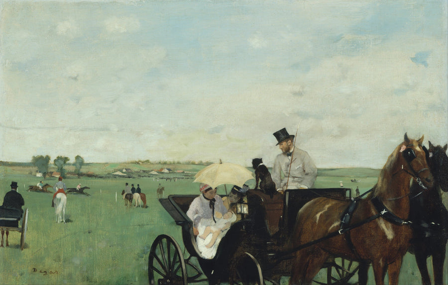 Eyaletlerde Yarışlar - Edgar Degas