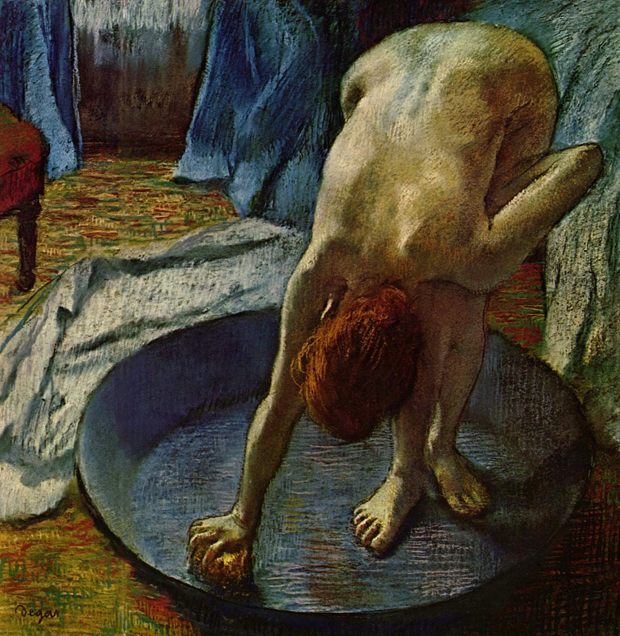 Havlulu Kadın - Edgar Degas