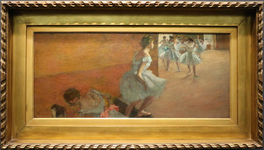 Merdiven Çıkan Dansçılar - Edgar Degas