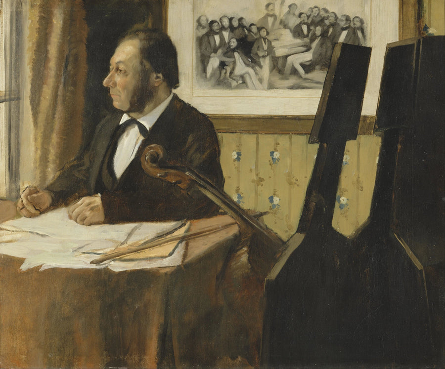 Piyano Çalgıcısı Pilet - Edgar Degas
