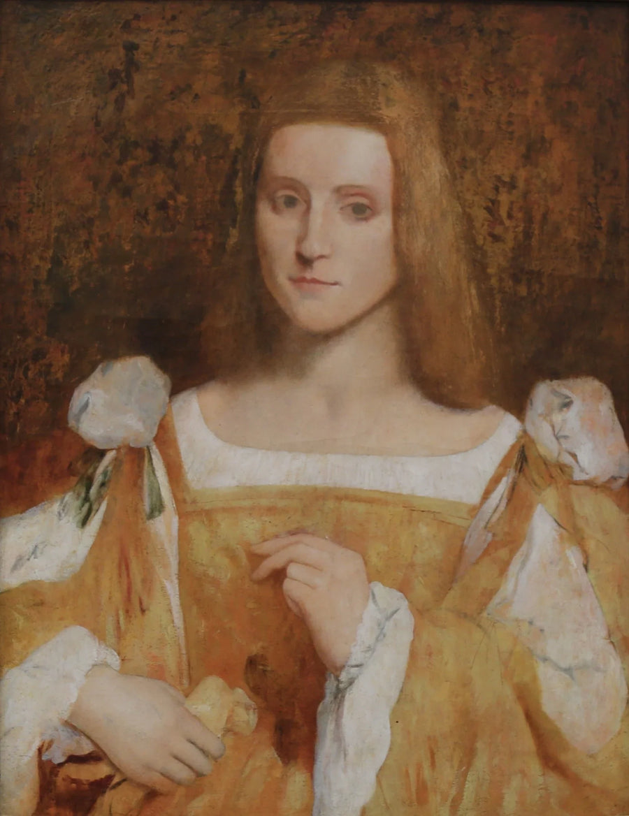 Caroto'ya Göre Kadın Portresi - Edgar Degas