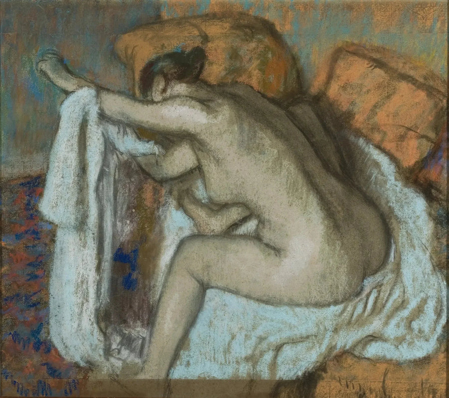 Sol kolunu kurutan kadın - Edgar Degas