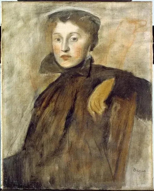 Bir Kadın Portresi - Edgar Degas
