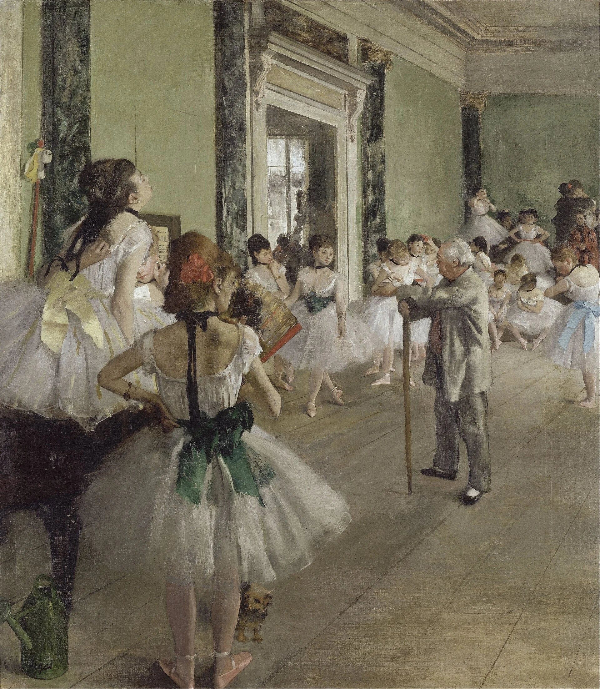 La Classe de danse par Edgar Degas – reproduction peinture à l’huile sur toile