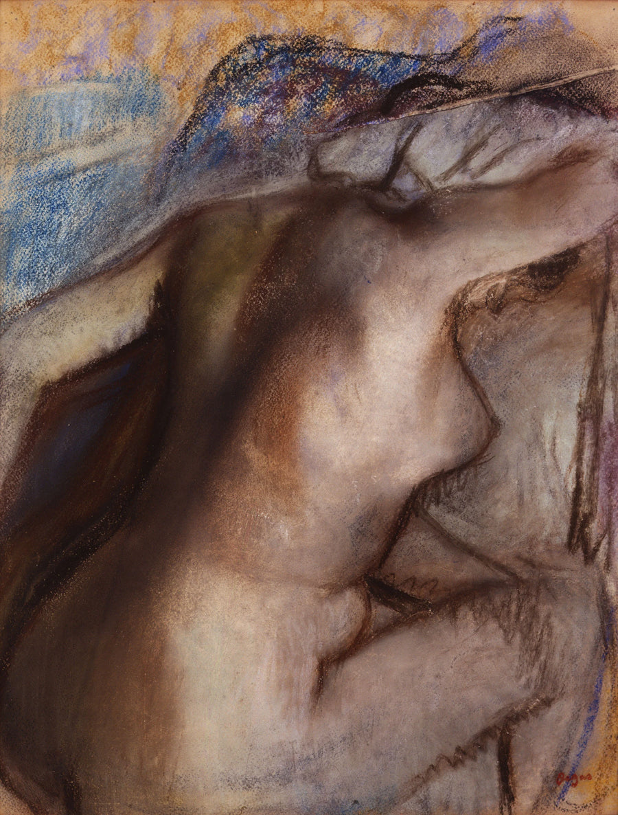 Banyodan sonra kendini silen kadın - Edgar Degas