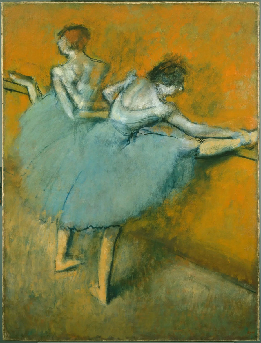 Bar'da Dans Edenler - Edgar Degas