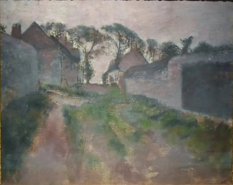Köy Caddesi. Saint-Valéry-sur-Somme - Edgar Degas