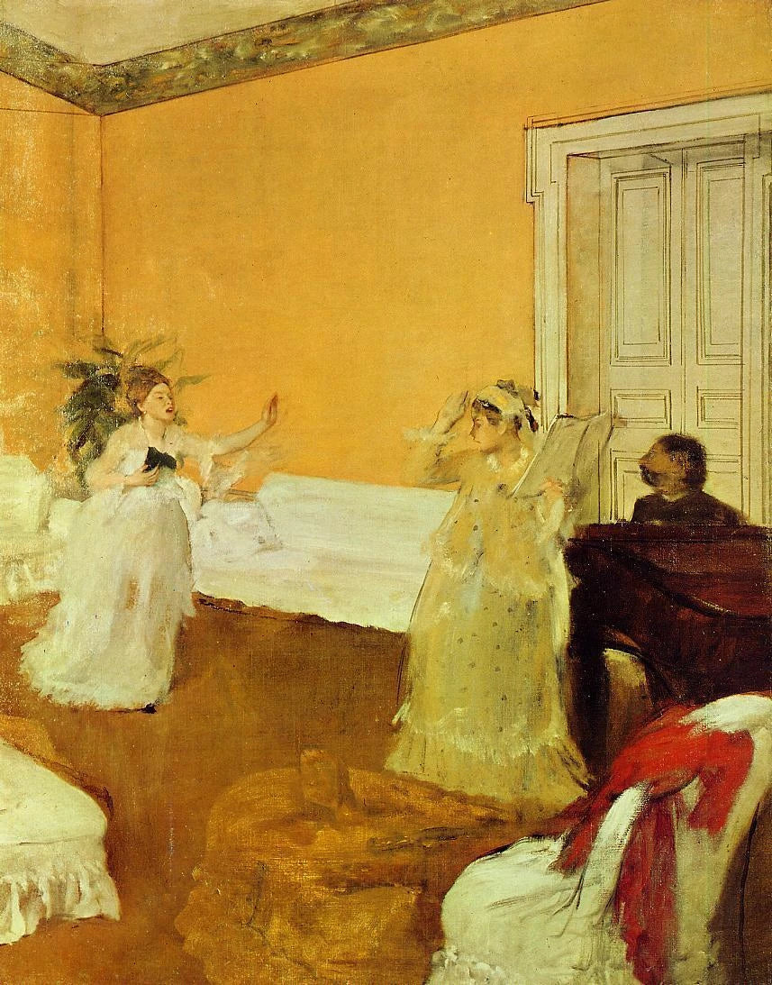 Şarkının Tekrarı - Edgar Degas