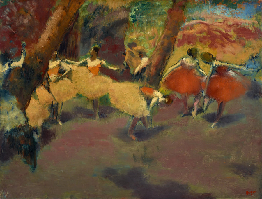Temsilde Önce - Edgar Degas