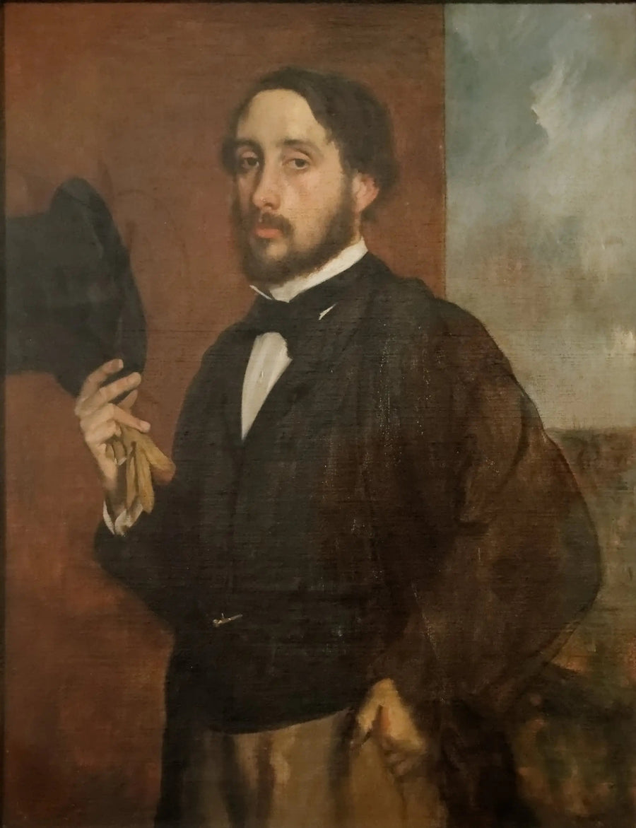 Degas selamlıyor - Edgar Degas