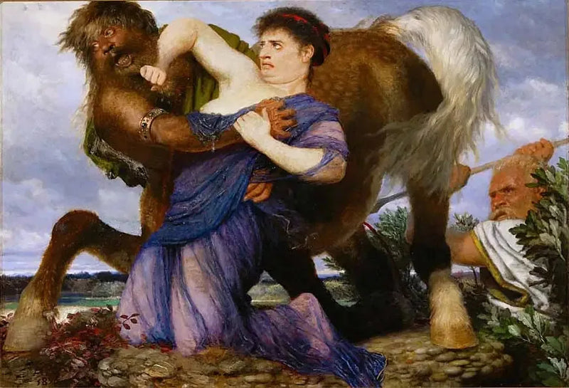 Déjanire ve Nessus - Arnold Böcklin