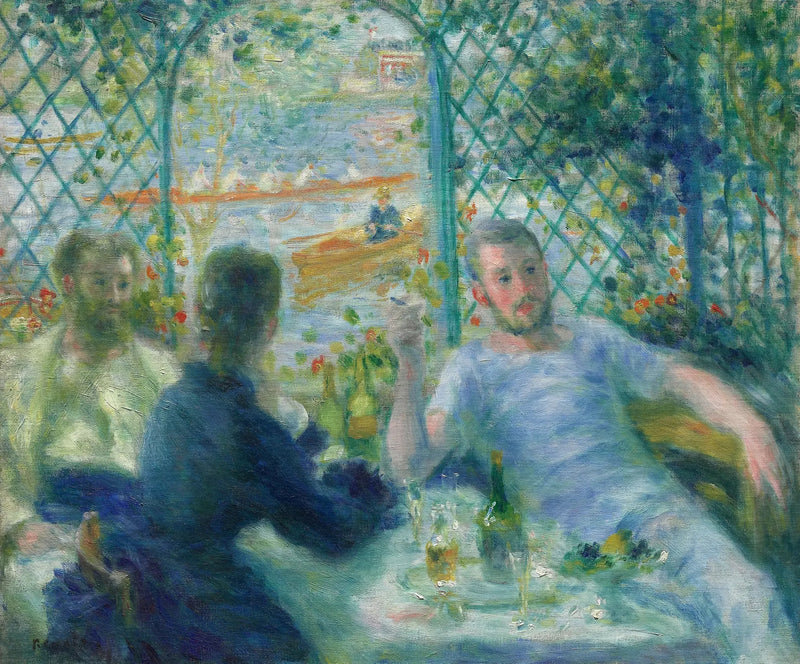 Nehir Kenarında Kahvaltı - Pierre-Auguste Renoir