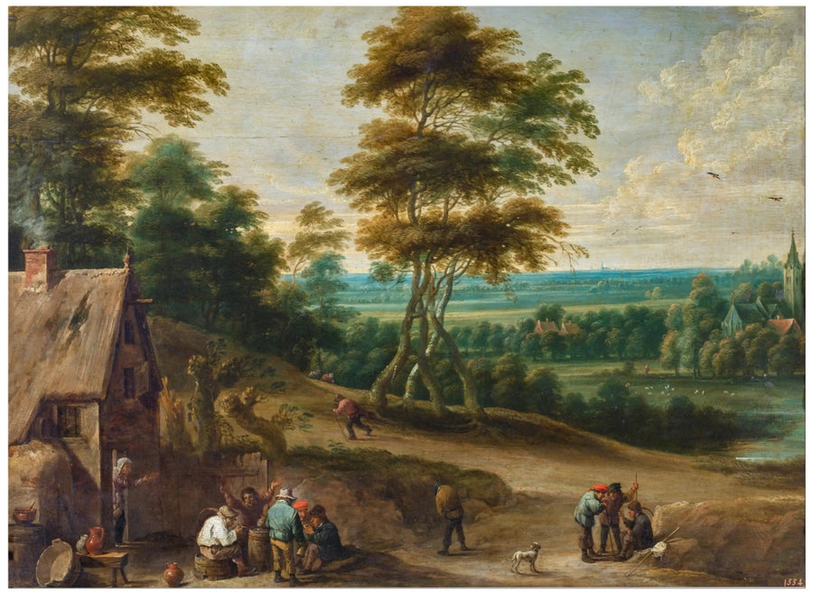 Köylülerin Kahvaltısı - David Teniers genç
