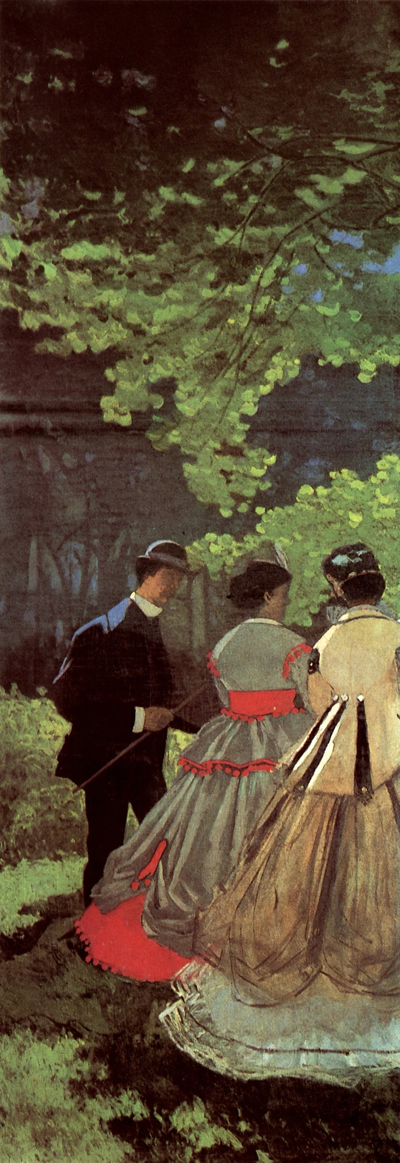 Çimenlerde Öğle Yemeği, Sol Parça W63a - Claude Monet