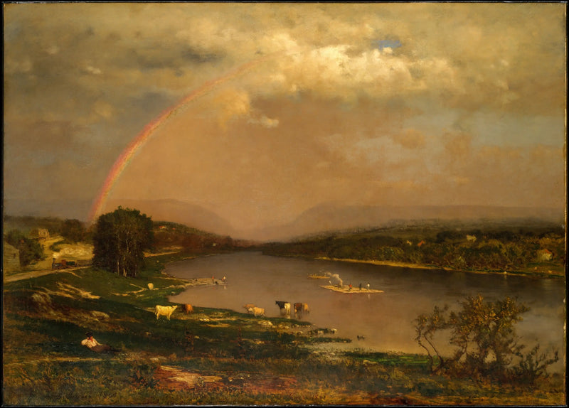 Delaware Su Geçidi - George Inness