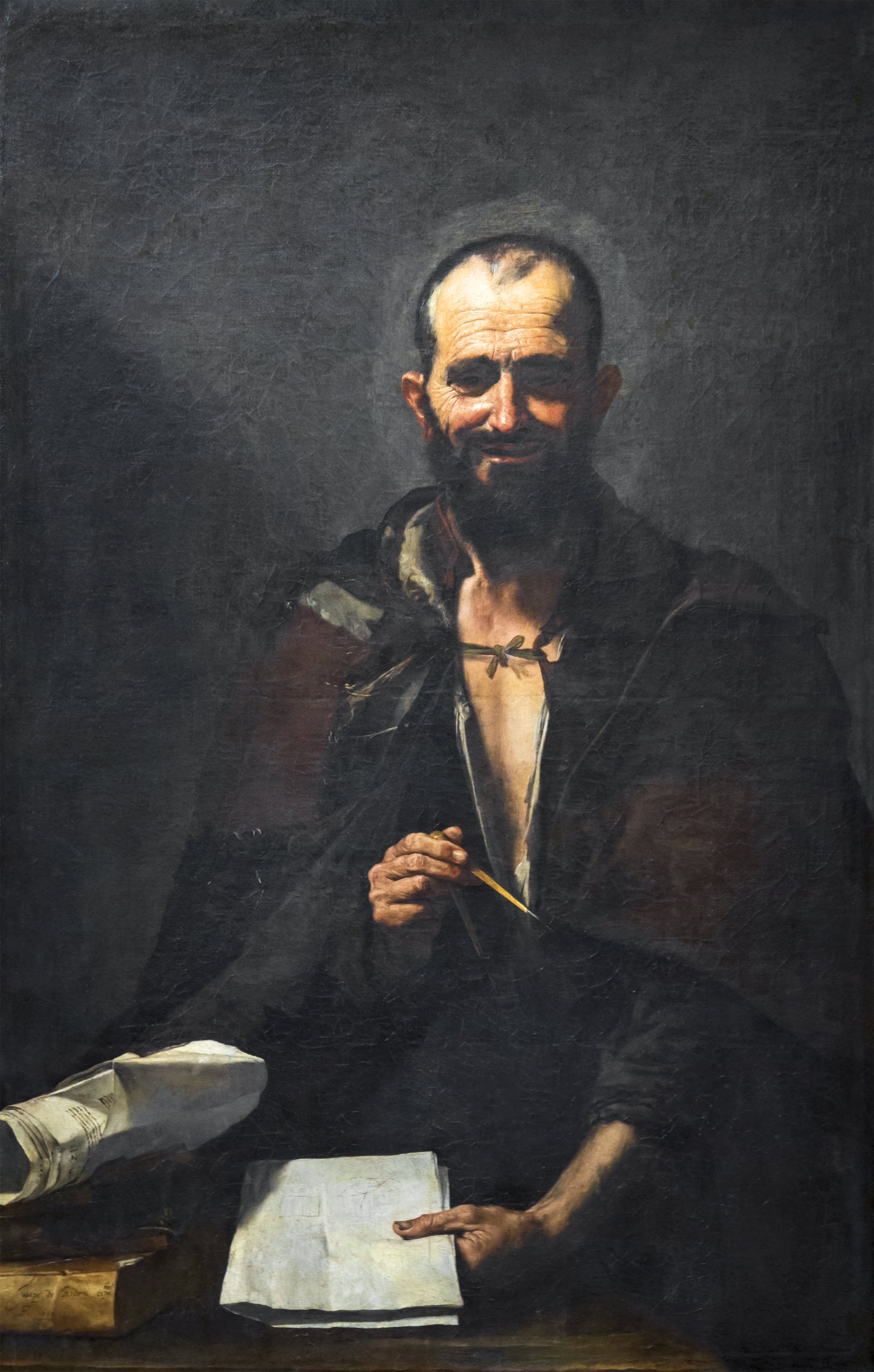 Démocrite - Jusepe de Ribera - Alpha Reproduction