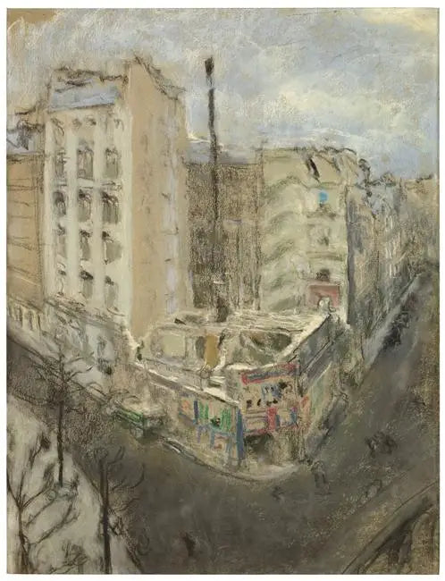Calais Caddesi Yıkımı (60.1.3) - Édouard Vuillard