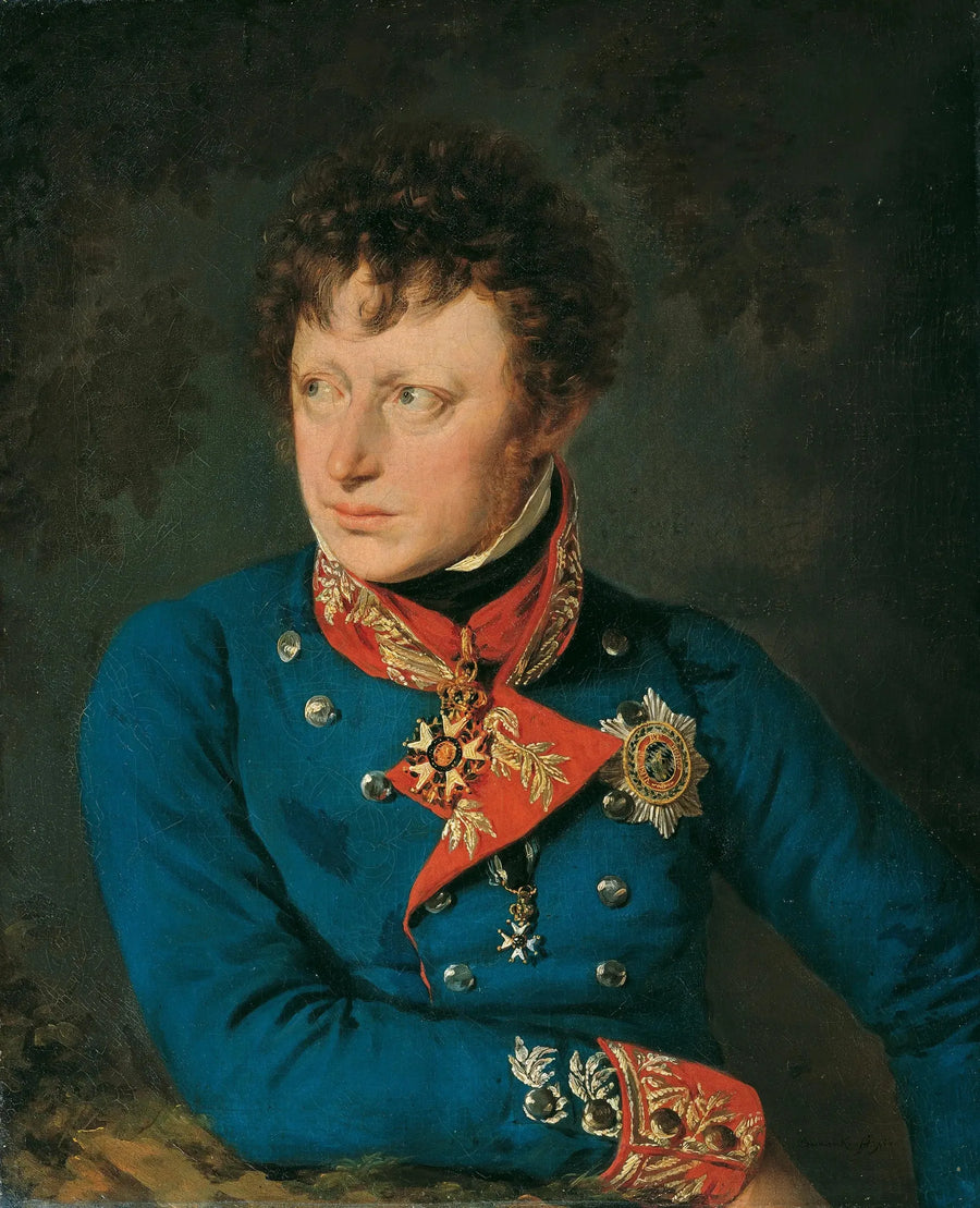 Der bayerische Generalleutnant Clemens Freiherr von Raglovich - Barbara Krafft image 1 reproduction de peinture à l’huile