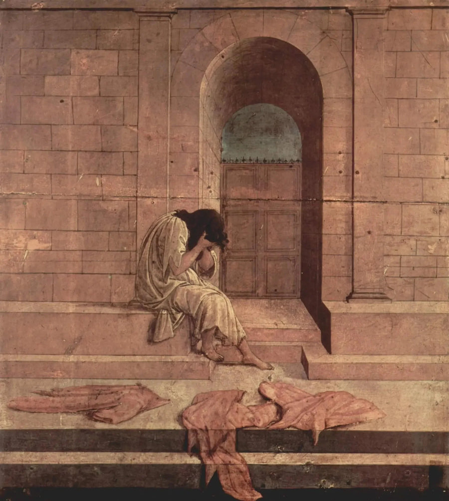 Mardochée ağlıyor - Sandro Botticelli
