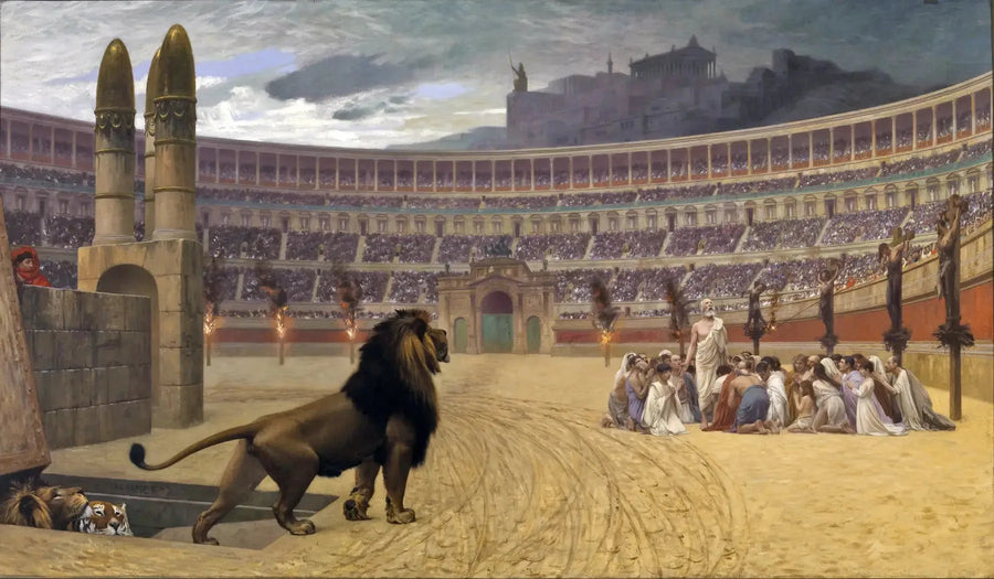 Son Hristiyan Şehitlerin Duaları - Jean-Léon Gérôme