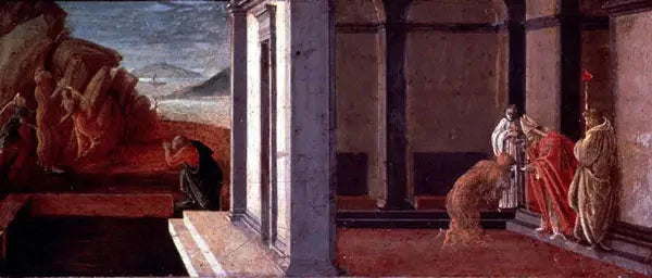 Aziz Meryem Magdalene'in Son Anları - Sandro Botticelli