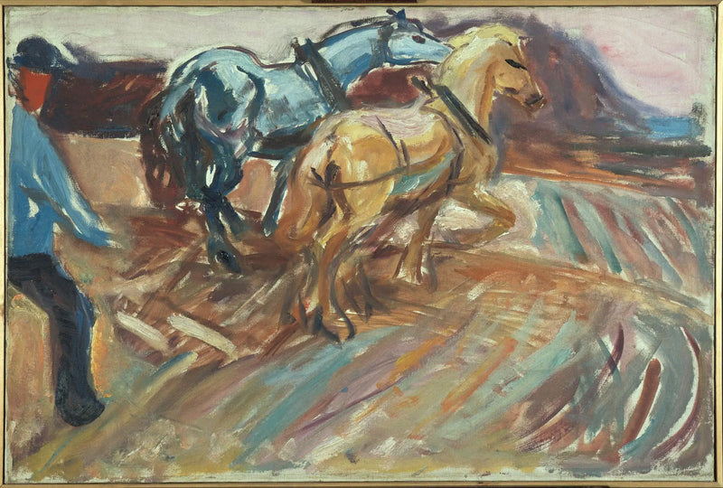 Samanlıkta - Edvard Munch