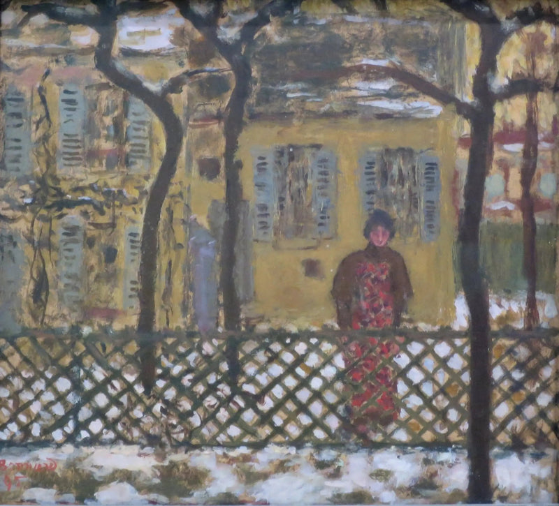 Çitin Arkasında - Pierre Bonnard