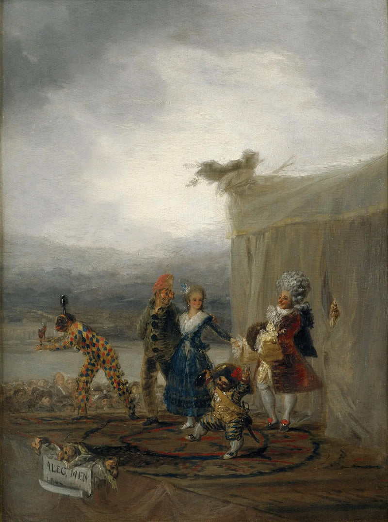 Sirk Gezen Komik Aktörler - Francisco de Goya