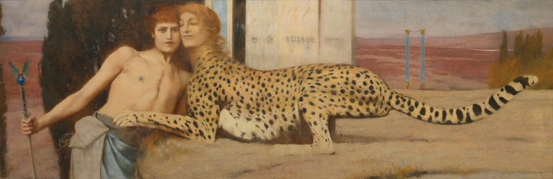 Sevgiler - Fernand Khnopff