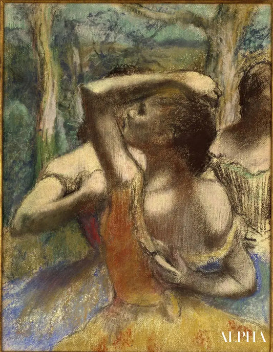 Des danseurs - Edgar Degas - Reproductions de tableaux et peintures haut de gamme