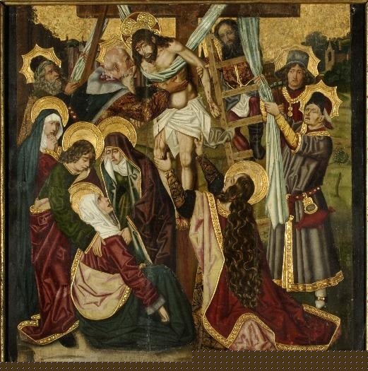 İsa'nın Çarmıha Gerilişi - Bartolomé Bermejo