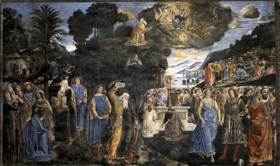 Sina Dağı'ndan İniş - Cosimo Rosselli