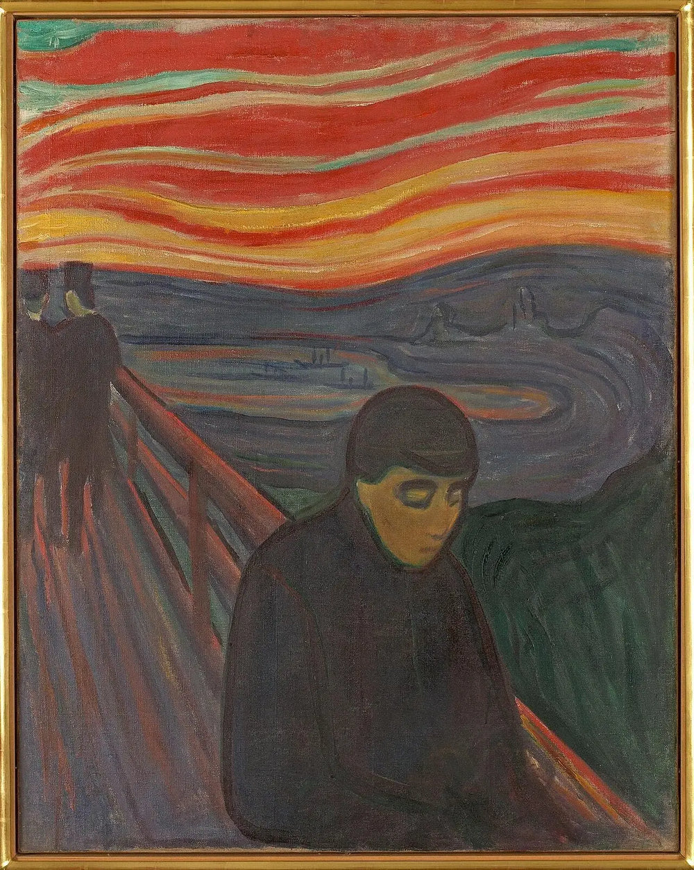 Désespoir - Edvard Munch - Alpha Reproduction