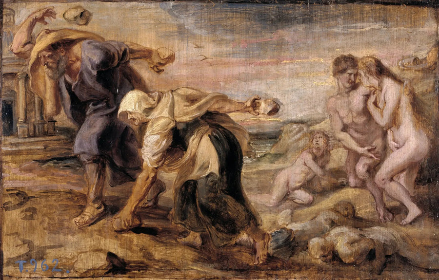 Deucalion ve Pyrrha - Peter Paul Rubens