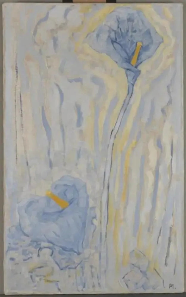İki Arum - Piet Mondrian