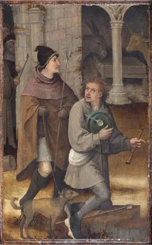 İki Çoban - Hieronymus Bosch