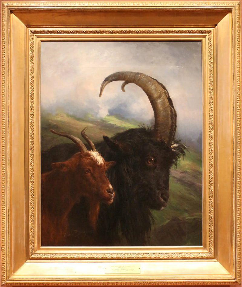 İki Keçi - Rosa Bonheur