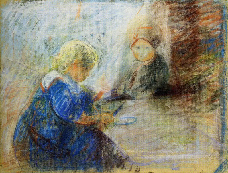 İki Çocuk - Edvard Munch