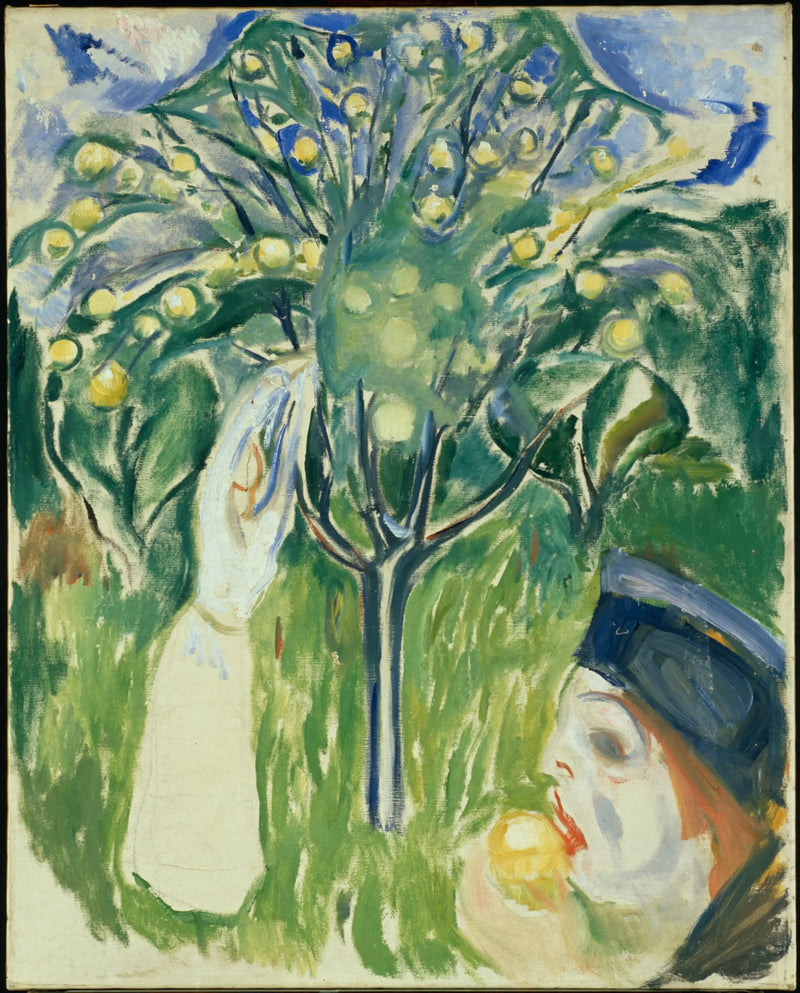 Bahçedeki İki Kadın - Edvard Munch
