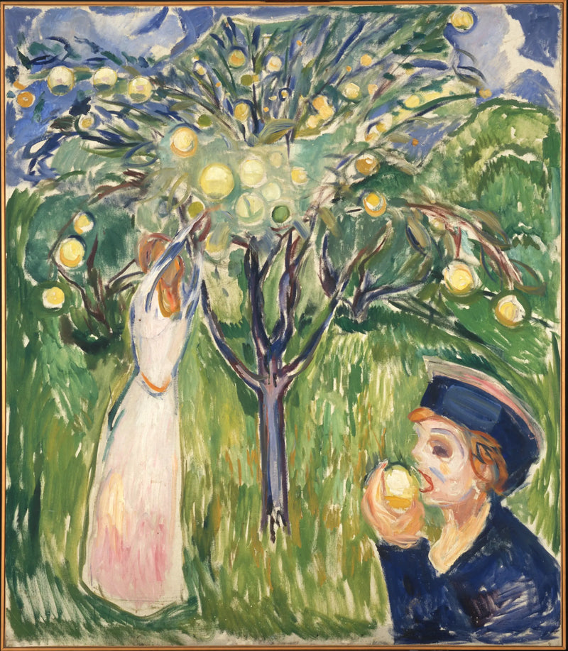 Bahçedeki İki Kadın - Edvard Munch