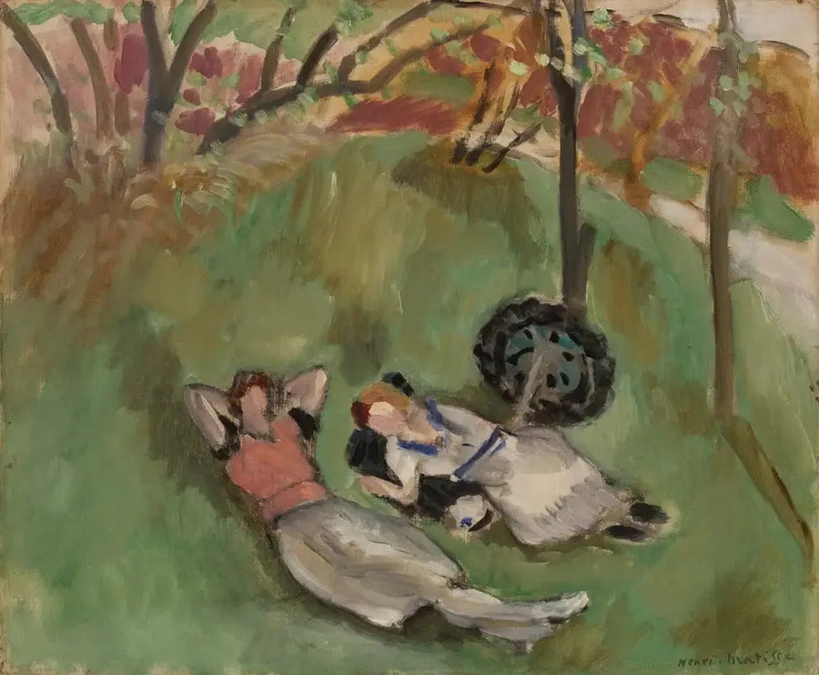 İki Yatan Kadın - Henri Matisse