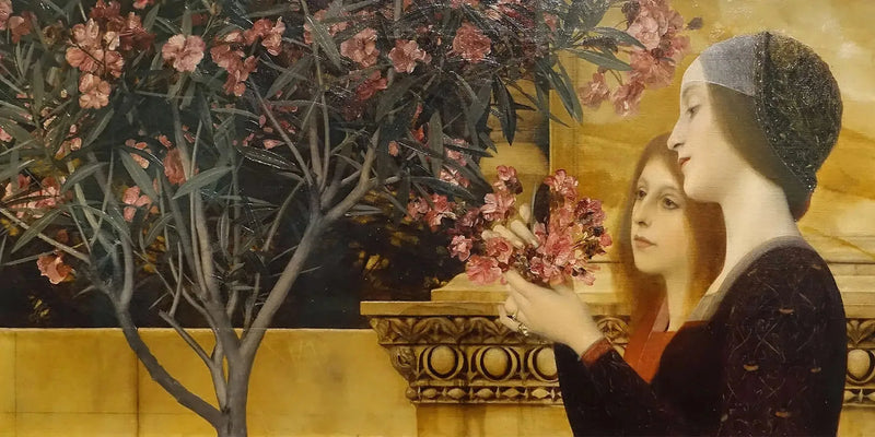 İki Kız ve Defne - Gustav Klimt