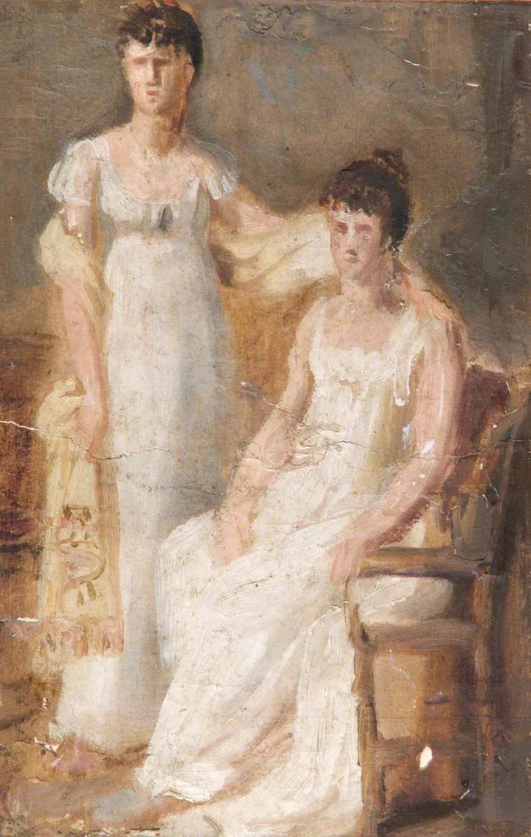 İki Kız - Théodore Chassériau