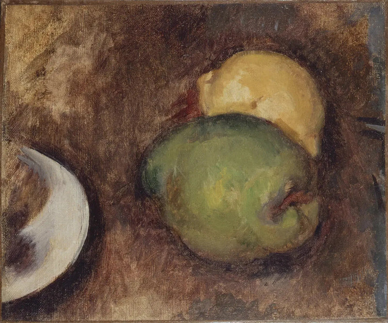 İki Meyve - Paul Cézanne