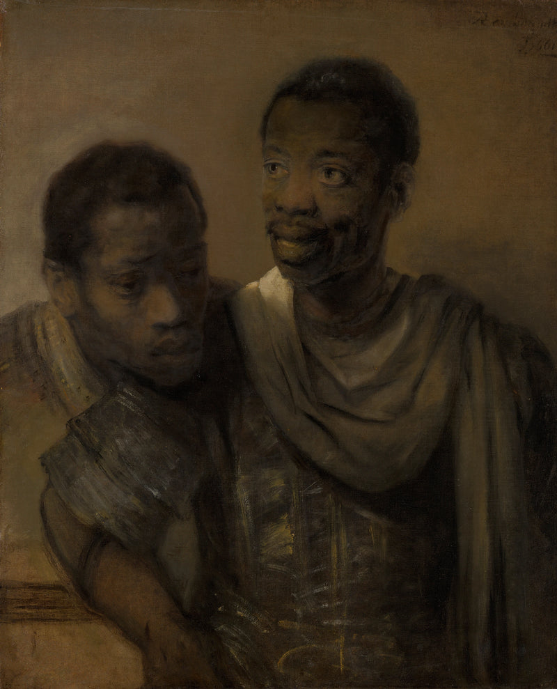 İki siyah - Rembrandt