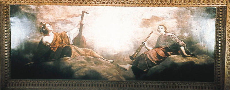 İki Muses - Orazio Gentileschi