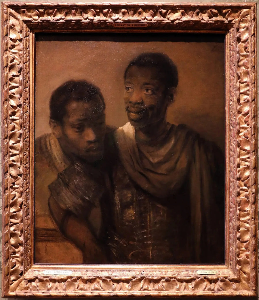 İki siyah - Rembrandt